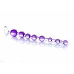 Анальний ланцюжок - Jelly Anal Beads Purple - мініатюра 2