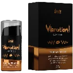 Рідкий вібратор - Intt Vibration! Coffee, 15 мл - мініатюра 1