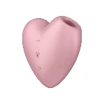 Вакуумний стимулятор - Satisfyer Cutie Heart Light Red - мініатюра 1