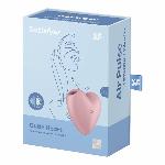 Вакуумний стимулятор - Satisfyer Cutie Heart Light Red - мініатюра 4