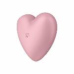 Вакуумний стимулятор - Satisfyer Cutie Heart Light Red - мініатюра 6