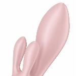 Вакуумний кліторальний стимулятор - Air Pump Bunny 3 Rose - мініатюра 4