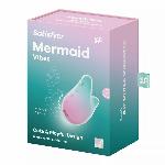 Вакуумний кліторальний стимулятор - Satisfyer Mermaid Vibes Mint/Pink - мініатюра 6
