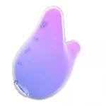 Вакуумний кліторальний стимулятор - Mermaid Vibes Violet/Pink - мініатюра 1