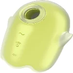 Вакуумний стимулятор - Satisfyer Glowing Ghost Yellow - мініатюра 1