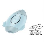 Вакуумний стимулятор - Satisfyer Mission Control Blue - мініатюра 2