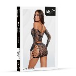 Комплект білизни - Top and skirt 211914, black - One Size - мініатюра 4