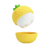 Вібратор - Pretty Love Pineapple Secret Yellow - мініатюра 4