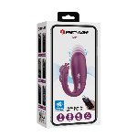 Вібростимулятор - Pretty Love Klay Dark Purple - мініатюра 7