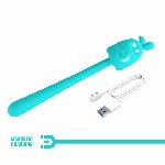 Вібратор - Pretty Love Cute Bunny Turquoise, 7 vibration functions - мініатюра 10