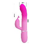 Вібратор - Pretty Love Shima Pink - мініатюра 9
