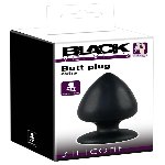 Анальна пробка - Black Velvets Butt Plug Extra - мініатюра 1