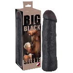 Насадка на член - Big Black Sleeve - мініатюра 1