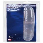 Двосторонній фалоімітатор - Crystal Clear Double Dildo - мініатюра 1