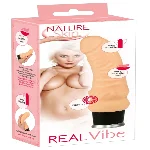 Реалістичний вібратор - Nature Skin Real Vibe - мініатюра 1