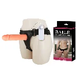 Страпон - Baile Jessica Strap On Vibrating, 17 см - мініатюра 1