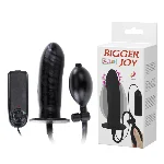 Фалоімітатор - Bigger Joy Inflateable Vibrating Penis - мініатюра 1