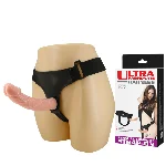 Страпон - Ultra Passionate Harness, 19.8 см - мініатюра 1