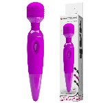Вібромасажер - Pretty Love Power Wand Purple - мініатюра 1