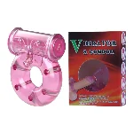 Ерекційне кільце - Vibro Ring - Pink - мініатюра 1