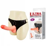 Страпон - Ultra Passionate Harness, 18 см - мініатюра 1
