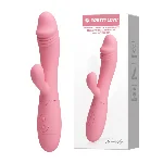 Вібратор - Pretty Love Snappy Vibrator Light Pink - мініатюра 1
