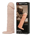 Насадка на член - Pretty Love Penis Sleeve Medium Flesh - мініатюра 1