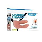 Порожнистий страпон - Unisex Hollow Double Penetration 6" - мініатюра 1