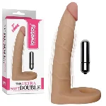 Насадка для подвійного проникнення - The Ultra Soft Double Vibrating 7" - мініатюра 1