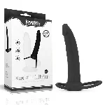 Насадка для подвійного проникнення - Anal Indulgence Collection Silicone Fantasy Double Prober - мініатюра 1