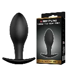 Анальна пробка - Pretty Love Special Anal Stimulation Butt Plug Black - мініатюра 1