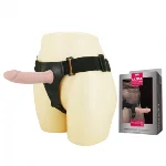 Страпон - Ultra Strap On With Multi-Functional Vibration - мініатюра 1