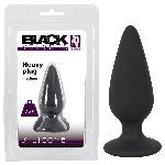 Анальна пробка - Black Velvets Heavy Plug Medium - мініатюра 1