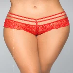 Жіночі трусики - Tongs 2476, red S/M - мініатюра 1