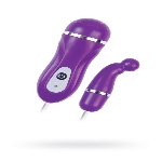 Віброяйце Toyfa A-Toys, ABS пластик, фіолетове, ø 1,4 см - мініатюра 1