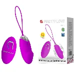 Віброяйце - Pretty Love Julia Vibrating Egg Purple - мініатюра 1