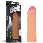 Насадка на член - Revolutionary Silicone Nature Extender Add 1.5" Flesh - мініатюра 1
