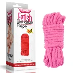 Мотузка - Fetish Bondage Rope Pink, 10 м - мініатюра 1