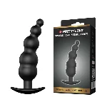 Анальна пробка - Pretty Love Special Anal Stimulation Butt Plug Black - мініатюра 1