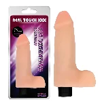 Вібратор - Real Touch XXX 7.5" Vibrating Cock No.01 - мініатюра 1
