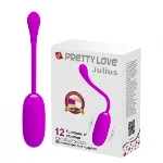 Віброяйце - Pretty Love Julius Vibrating Egg Purple - мініатюра 1