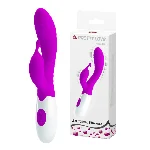 Вібратор - Pretty Love Hyman Vibrator Purple - мініатюра 1