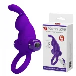 Ерекційне кільце - Pretty Love Vibrant Penis Ring I Purple - мініатюра 1