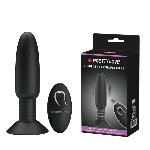 Анальна пробка - Pretty Love Beaded For Extra Pleasure Black - мініатюра 1