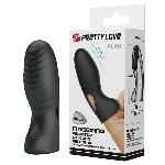 Насадка на палець - Pretty Love Alan Finger Vibrator Black - мініатюра 1