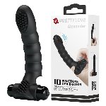 Насадка на палець - Pretty Love Alexander Finger Vibrator Black - мініатюра 1