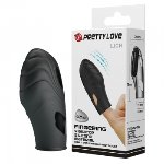Насадка на палець - Pretty Love Lich Finger Vibrator Black - мініатюра 1