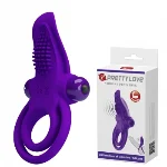 Ерекційне кільце - Pretty Love Vibrant Penis Ring Purple - мініатюра 1