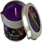 Масажна свічка - Vibratissimo Crazy Purple, 50 мл - мініатюра 1