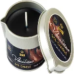 Масажна свічка - Vibratissimo Mystic Black, 50 мл - мініатюра 1